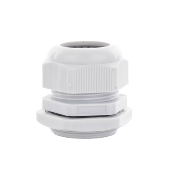 Conector Plástico Tipo Glándula para Cable de 22 a 32 mm de Diámetro.