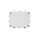 Caja de derivación de PVC Auto-extinguible con 10 entradas, tapa atornillada, 190 x 140 x 70 MM, Para Exterior (IP55)