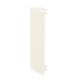 Unión recta de tapa, para uso con canaleta T70, Material PVC Rígido, Color Blanco