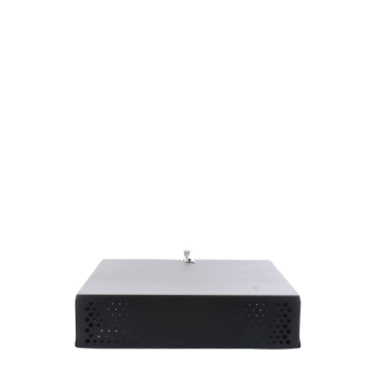 Gabinete Metálico para DVR/NVR. Tamaño Max. de DVR/NVR: 445 x 88 x 400mm (An.xAl.xProf.). Compatible con Fuente SLIM.