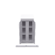 Gabinete de Seguridad de Lámina Galvanizada  para Almacenamiento de Baterías (Hasta 6 baterías PL110D12).