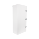 Gabinete para instalación de 3 Baterías PL110D12, Fabricado en Lámina Galvanizada, Accesorios para piso o poste (No incluidos)