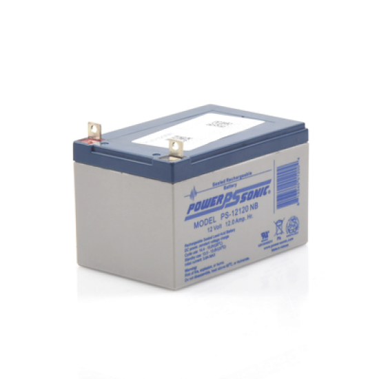 Batería 12V, 12AH, Para Respaldo, Tecnologías AGM/VRLA, 5 Años Vida Útil, Terminales NB, Reconocida UL 