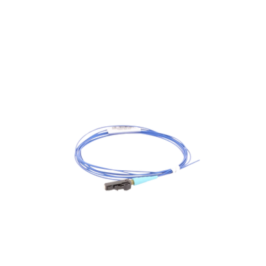 Pigtail de Fibra Óptica LC Simplex, Multimodo OM4 50/125, 900um, Color Aqua, 1 Metro