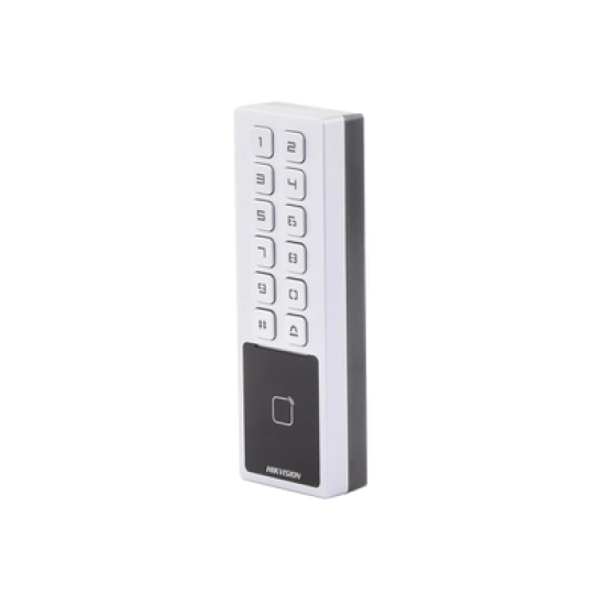 Teclado Exterior Antivandálico IP65 & IK08 / Administrable en la Nube / Alta y Baja de Passwords Remotamente con Horarios / Acceso por PIN o Tarjeta MIFARE