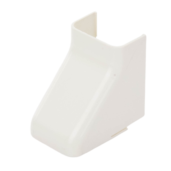 Conexión para techo falso/entrada, para uso con canaleta LD10, material ABS, Color Blanco Mate