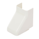 Conexión para techo falso/entrada, para uso con canaleta LD10, material ABS, Color Blanco Mate