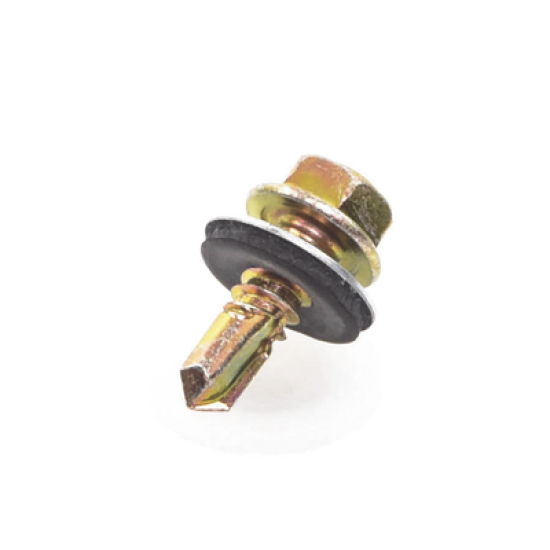  Tornillo Punta Broca Sello Montado 6.5 X 19 mm (1/4