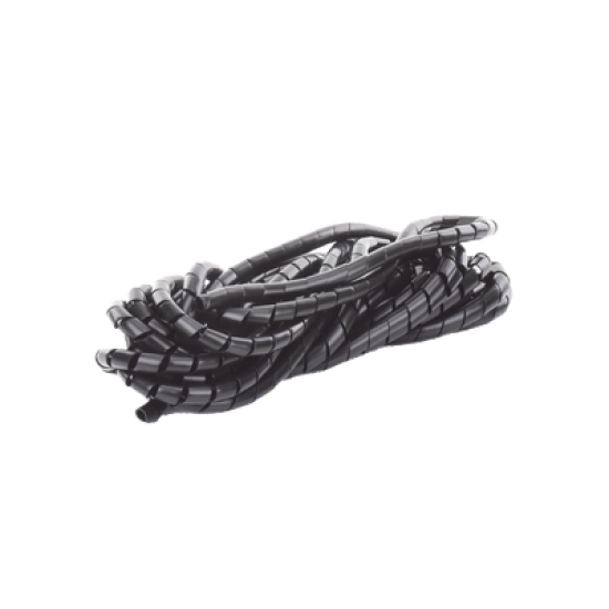 Agrupador de cable negro, 19mm x 10mts (4700-06271)