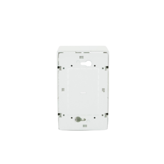 Caja de Montaje Superficial, Para Placas de Pared (Face Plates), Color Blanco