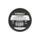 Cinta Eléctrica STRONGHOLD para Aislar, de PVC, Uso General Reparación y Mantenimiento, Grosor de 0.18mm (7 mil), Ancho de 19mm, y 18m de Largo, Color Negro