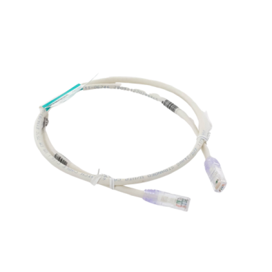 Cable de Parcheo TX6, UTP Cat6, 24 AWG, CM, Color Blanco Mate, 3ft