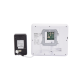 KIT DE VIDEOPORTERO IP COLOR NEGRO / Apertura con app / Súper elegante / Monitor WIFI / soporta 4 monitores y 2 frentes de calle/ Alimentacion 110vca