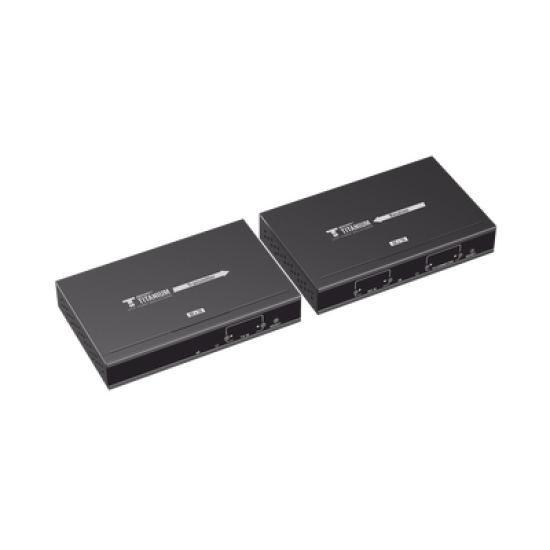 Kit Extensor MATRICIAL HDMI para distancias de 120 metros / Resolución 4K @ 30Hz / Cat6 / Soporta 100 TX de entrada e Ilimitados RX en la salida / Control por PC, Control Remoto y Botón / Compatible con Switch IGMP.