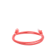 Cable de parcheo UTP Cat6 - 0.5 m - rojo