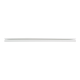Canaleta LD10 de PVC rígido, con cinta adhesiva para instalación sin herramientas, de 38.4 x 24 x 1828.8 mm, Color Blanco