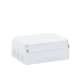Caja de derivación de PVC Auto-extinguible con 12 entradas, tapa atornillada, 300x220x120 MM, Para Exterior (IP55)