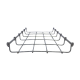 Charola Bimetálica Tipo Malla 33/200 mm, Ideal Para Utilizarse al Exterior o Zonas Húmedas, Hasta 105 Cables Cat6, Tramo de 3 Metros