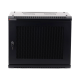 Gabinete PRECISION, Con Puerta Perforada, de 19in, 9UR, 450mm de Profundidad, Color Negro