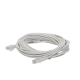 Cable de Parcheo Slim UTP Cat6A - 10 m Blanco, Diámetro Reducido (28 AWG)