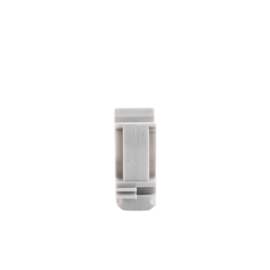 Soporte de presión (Abrazadera), PVC Auto-extinguible, abierto para tubería de 16 mm 