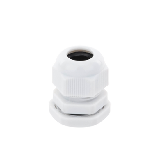 Conector Plástico Tipo Glándula para Cable de 6 a 12 mm de Diámetro.