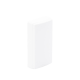 Tapa final en color blanco de PVC auto extinguible,  para canaleta TEK100 (5591-02001)