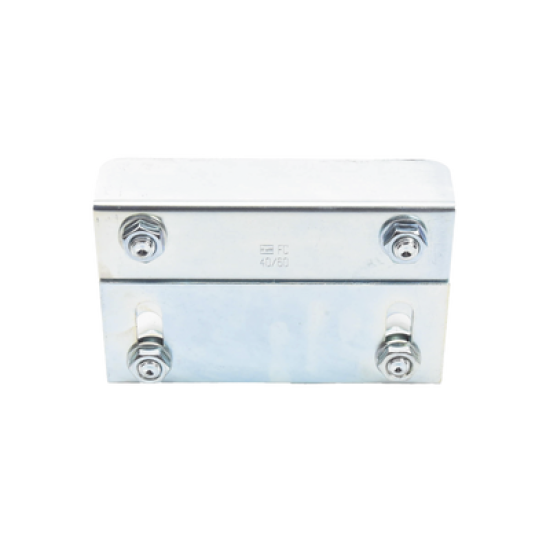 Guia Superior Ajustable Para Puertas Corredizas Con 4 Rodillos de 30 mm