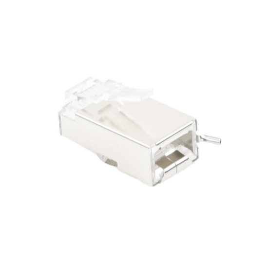 Conector RJ45 para Cable FTP/STP Categoría 5E - Blindado con pin a tierra
