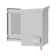 Gabinete de Exterior con Rack de 19