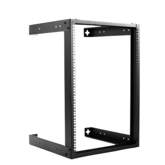 Rack Abierto de montaje en Pared, de 19in, 16 unidades de rack