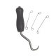 Herramienta para instalación de cable Ironclad, 610pzs (cinchos) por paquete 