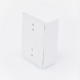 Caja de Registro Universal, color blanco de PVC auto extinguible (7902-02001) 