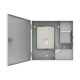 Controlador de Acceso 4 Puertas Administrable en la Nube con Hik-Connect Teams / Interfaz Web / 8 Lectores de Huella o Tarjeta / 100,000 Tarjetas / 10,000 Huellas / Incluye Gabinete y Fuente de Alimentación 12Vcd 8 A / Soporta Batería de Res