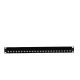 Patch Panel Z-MAX, de 24 puertos, Modular (vacío), Plano, 1UR