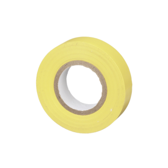 Cinta Eléctrica STRONGHOLD para Aislar, de PVC, Uso General Reparación y Mantenimiento, Grosor de 0.18mm (7 mil), Ancho de 19mm, y 20.12m de Largo, Color Amarillo