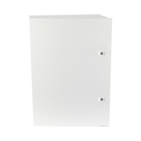Gabinete para instalación de 2 Baterías PL110D12, Fabricado en Lámina Galvanizada, Accesorios para piso o poste (No incluidos)