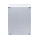 Gabinete de Poliéster IP65 Uso en Intemperie (300 x 400 x 200 mm) con Placa Trasera Interior de Plástico (Incluye Chapa y Llave).