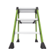 Escalera Plegable 2 Peldaños de Fibra de Vidrio / Tamaño 66 cm ( 2' 2