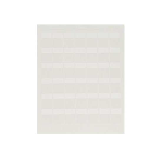 Hojas con 2500 Etiquetas Auto-laminadas para Impresora Láser/Inyección de Tinta, para Cables de 2 a 4.1 mm de Diámetro (18 - 14 AWG)