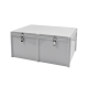 Gabinete Plástico para Exterior (IP65) de 560 X 380 x 265 mm Cierre por broche. 