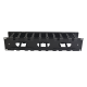 Organizador de Cable Horizontal RouteIT, Sencillo, Para Rack de 19in, 4in de profundidad, 2UR