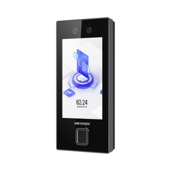 Terminal Facial Min Moe con LECTOR DE HUELLAS y Tarjetas MIFARE / 3000 Rostros / 3000 Huellas / Pantalla 4.5