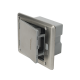 Caja de piso con contacto eléctrico (Duplex), resistente al agua, IP66 (Con tapa cerrada) (11000-53201)