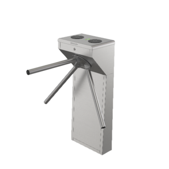 Torniquete Trípode Bidireccional de Acero Inoxidable SUS304 / 2 Millones MCBF  / Apertura en Caso de Emergencia / Integrable con cualquier Sistema de Control de Acceso / Indicadores LED de Entrada-Salida 