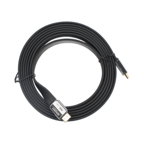 Cable HDMI de 3m | Alta Definición | Version 2.0 | Alta velocidad 18Gbps | 4K@60Hz | Conectores Chapados en Oro | Tipo Plano