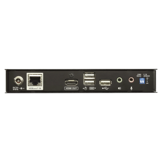 Kit Extensor KVM | 100m  | Conector HDMI | HDBaseT™ | Resolución 4K | USB 2.0 | Audio Estéreo