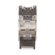 Plug RJ45 Blindado, Instalación Recta, Terminación en Campo Certificable, Compatible con Cat5e, Cat6 y Cat6A, Color Plata
