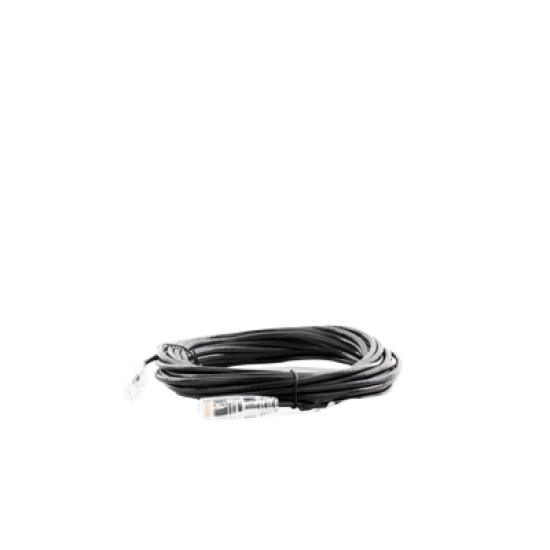 Cable de Parcheo Slim UTP Cat6A - 7 m Negro, Diámetro Reducido (28 AWG)