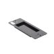 Placa ciega color negro.